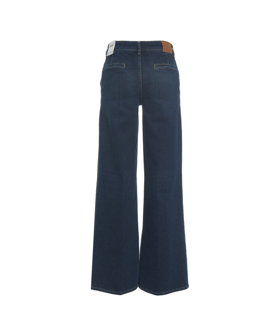 Liu Jo Wide-Leg High-Waisted Jeans