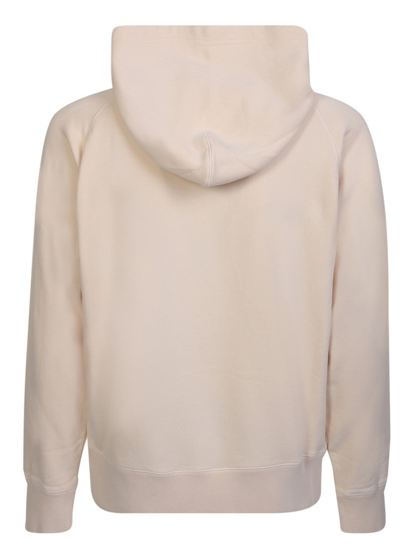 Tom Ford Beige Cotton Hoodie Sweatshirt