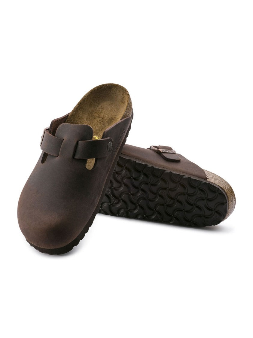 Birkenstock Comfort-Focused Oiled Nubuck Leather Sandals