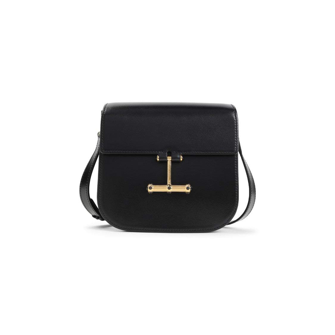 Tom Ford Calf Leather Shoulder Bag With Gold-Tone Hardware