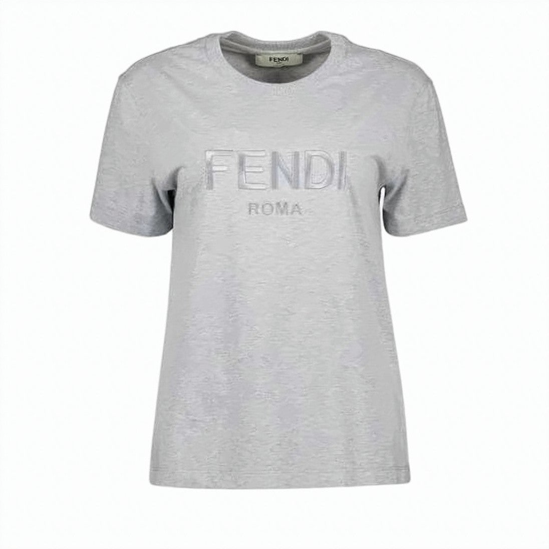 Fendi Short-Sleeved Cotton T-Shirt