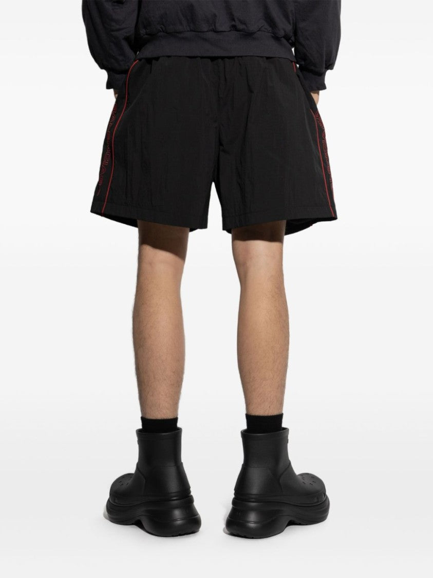 Balenciaga Black Track Shorts