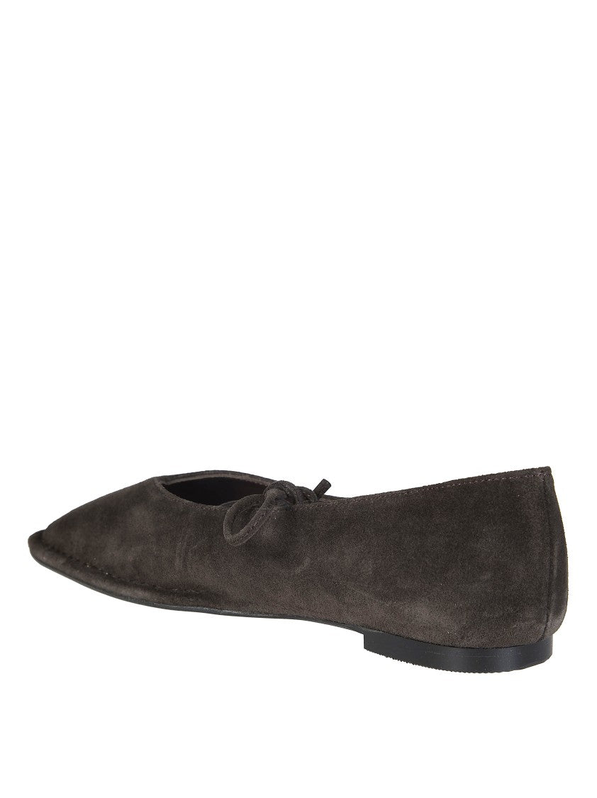 Alohas Sway Ballerina Laccio Suede Flats