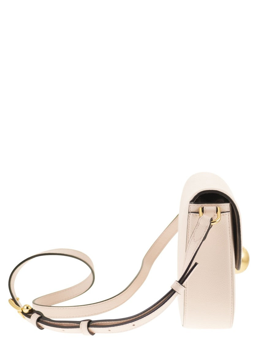 Furla Compact Saddle Shoulder Bag With Iconic Sfera Logo