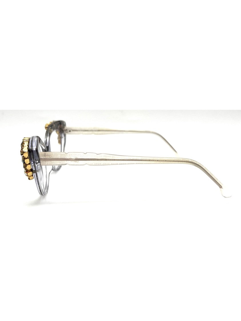 Francis Klein Black Eagle Cat-Eye Multi-Colored Frames