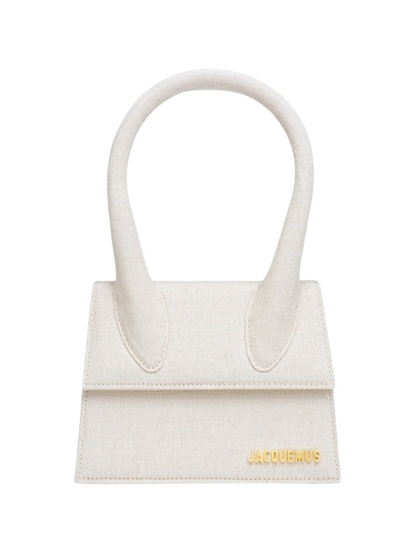 Jacquemus The Medium Chiquito Handbag Light Greige