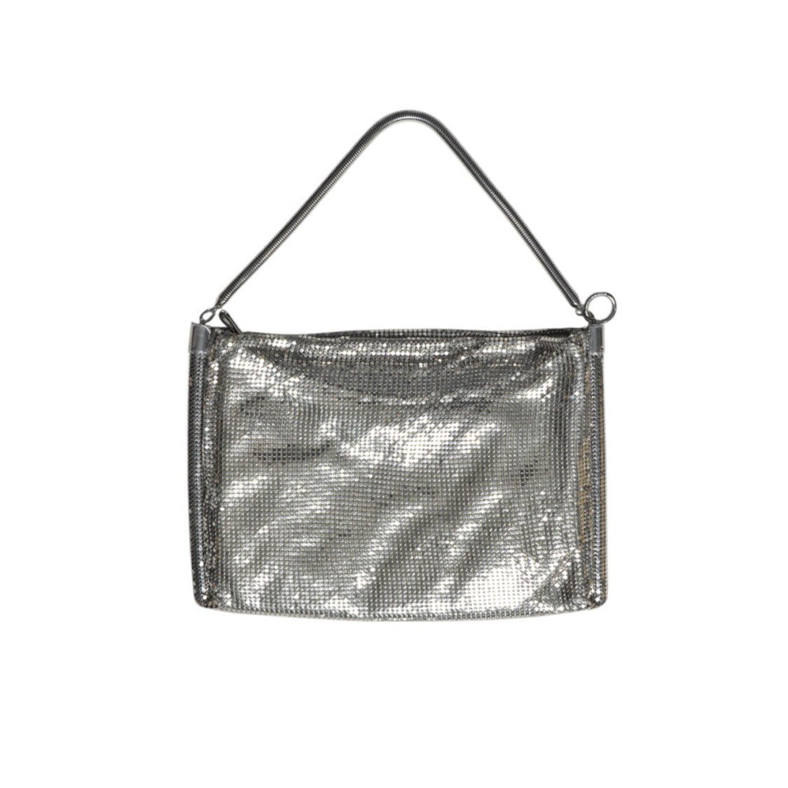 Rabanne Handheld Pouch With Adjustable Snake Chain