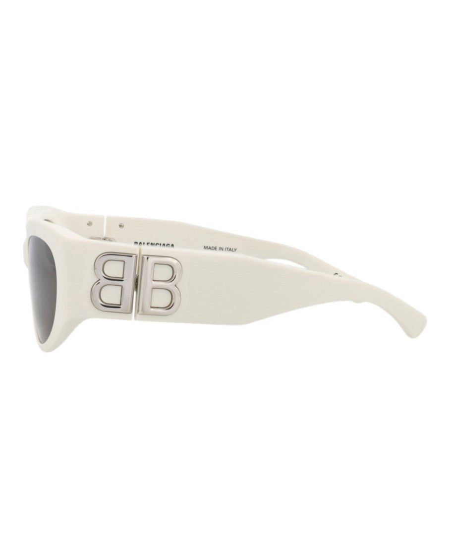 Balenciaga Round-Frame Recycled Acetate Sunglasses