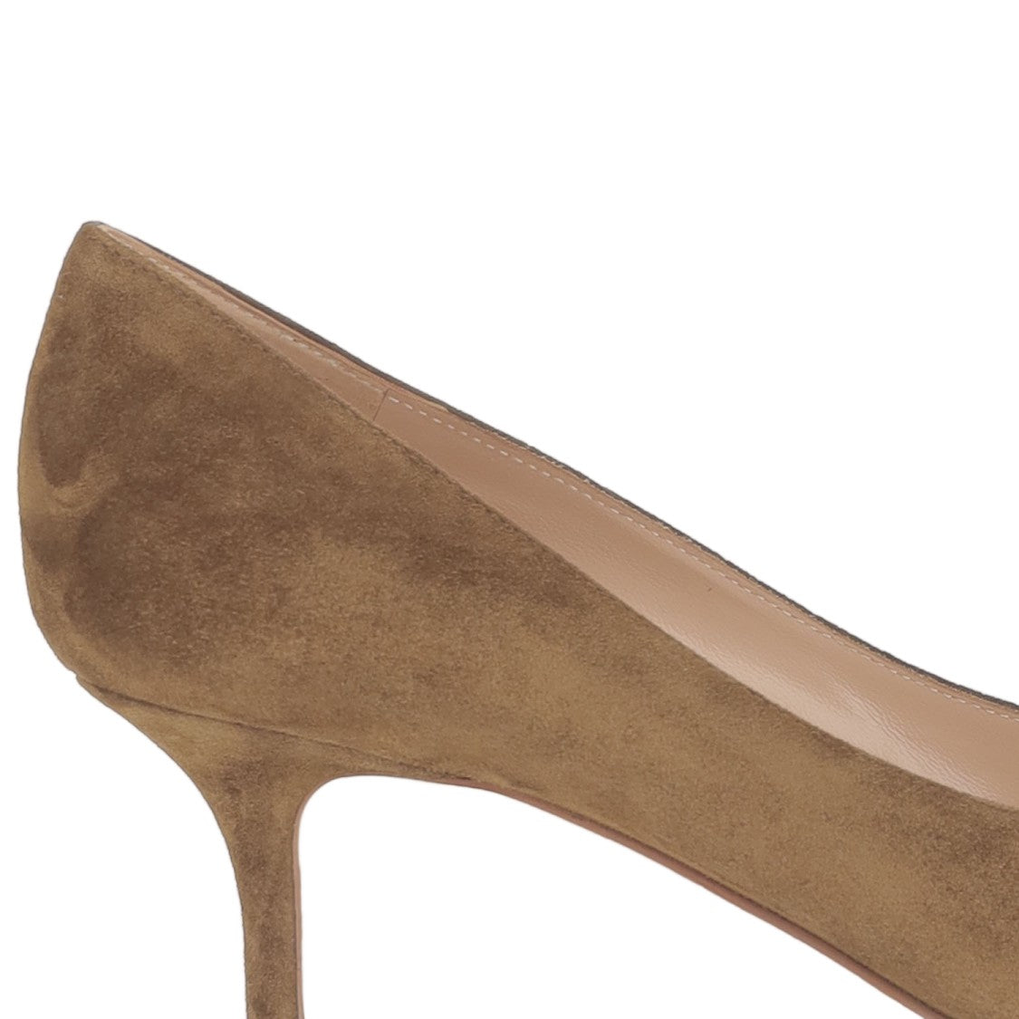 Gianvito Rossi Pointed-Toe Suede Pumps With 5.5 Cm Heel