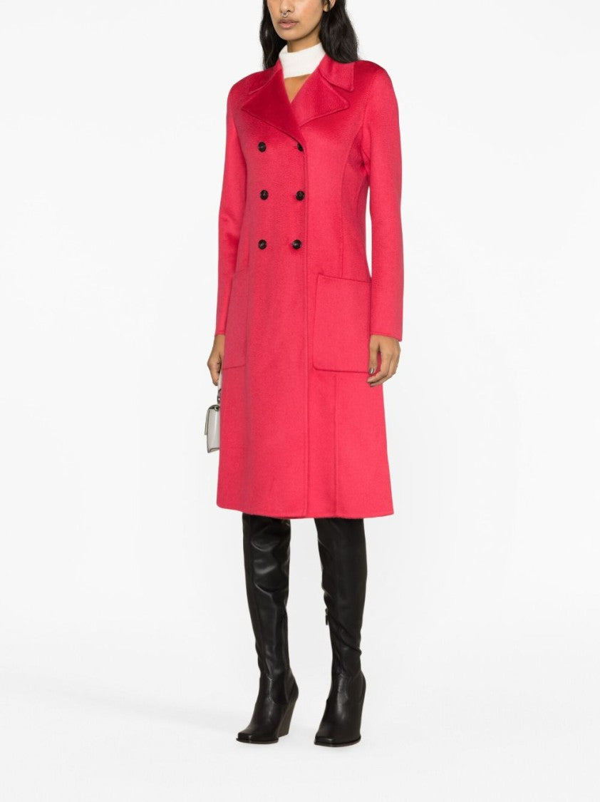 Lanvin Double-Breasted Cashmere Coat