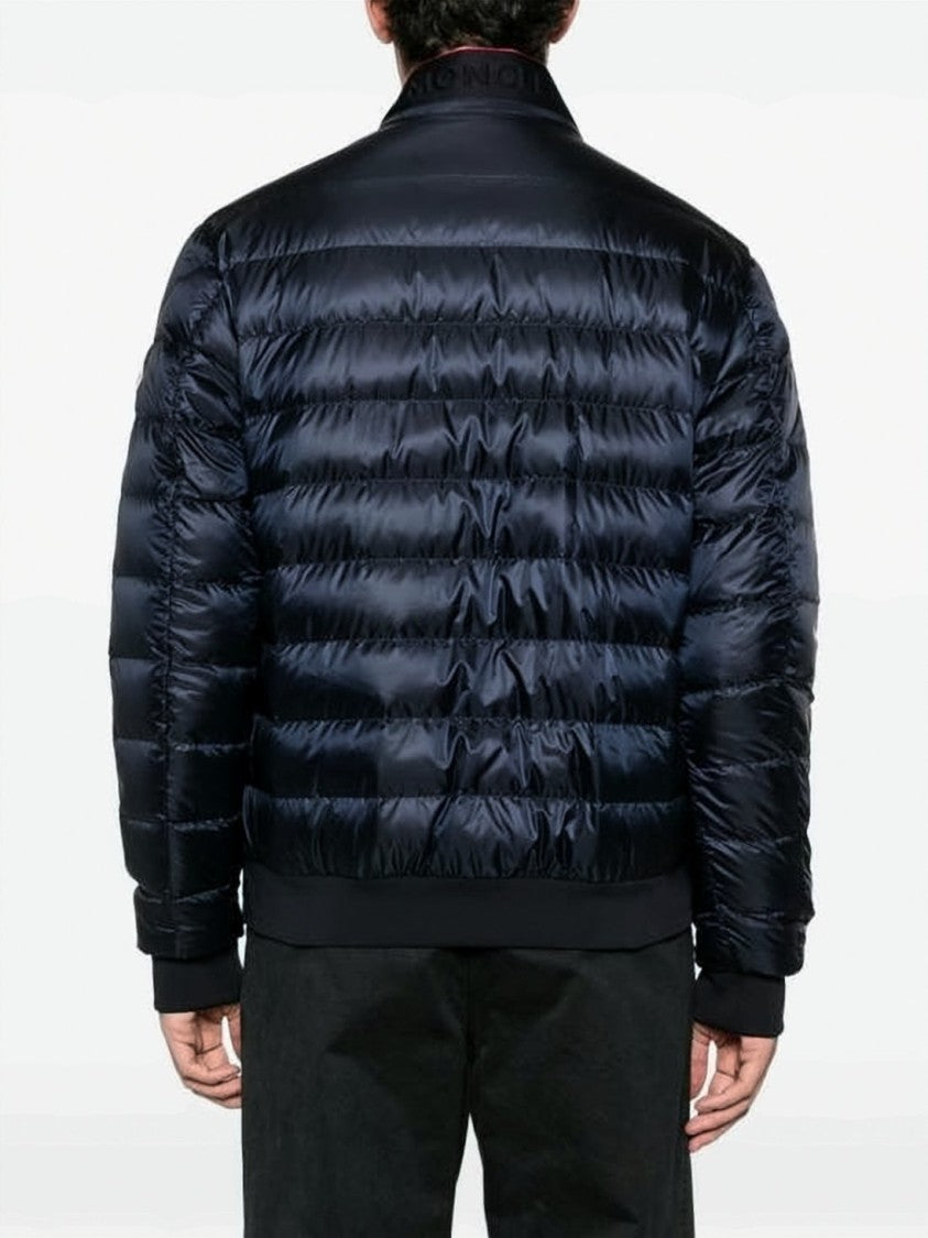 Moncler Quilted Padded Jacket With High Collar