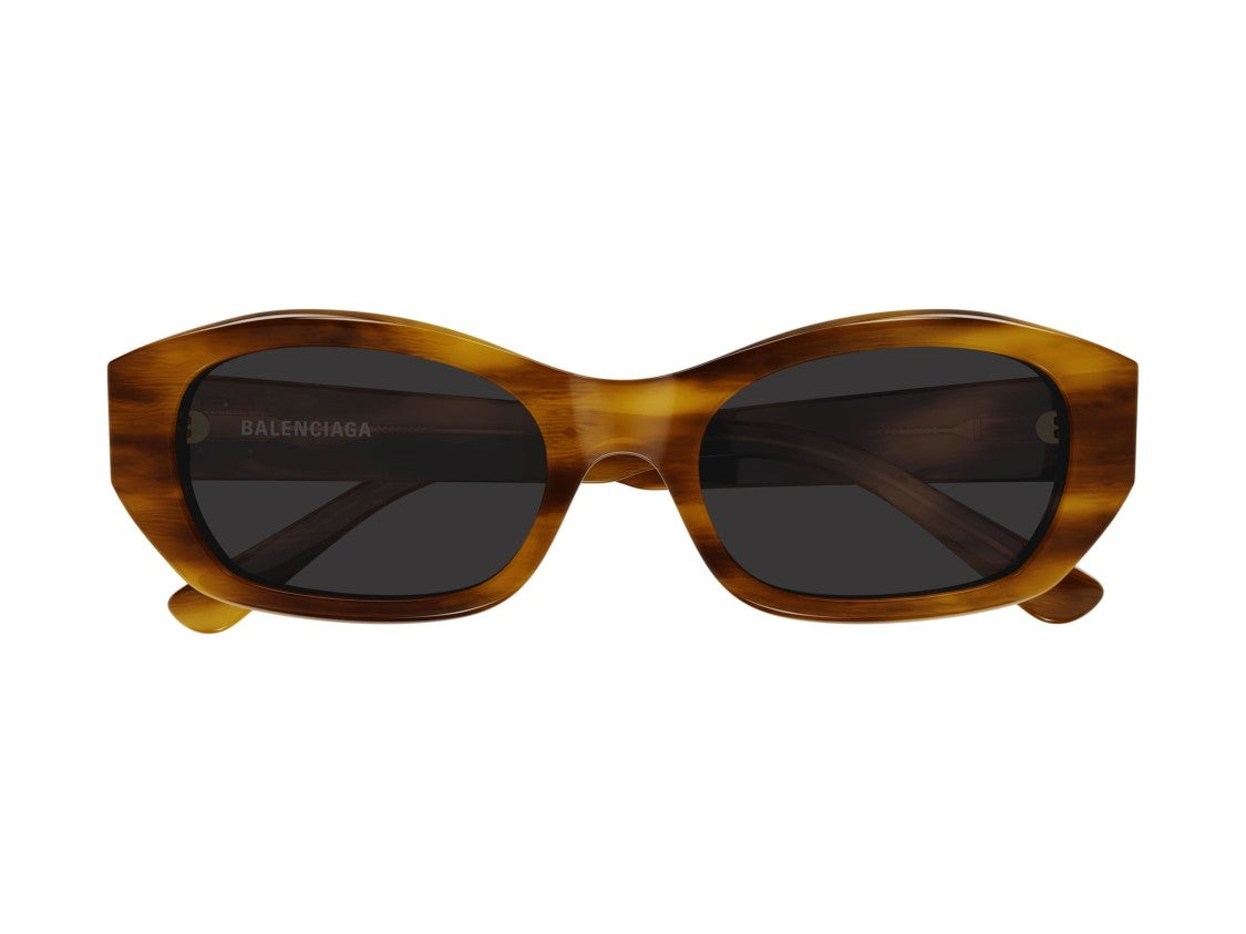 Balenciaga Bb0476s Tortoiseshell Oversized Square Sunglasses