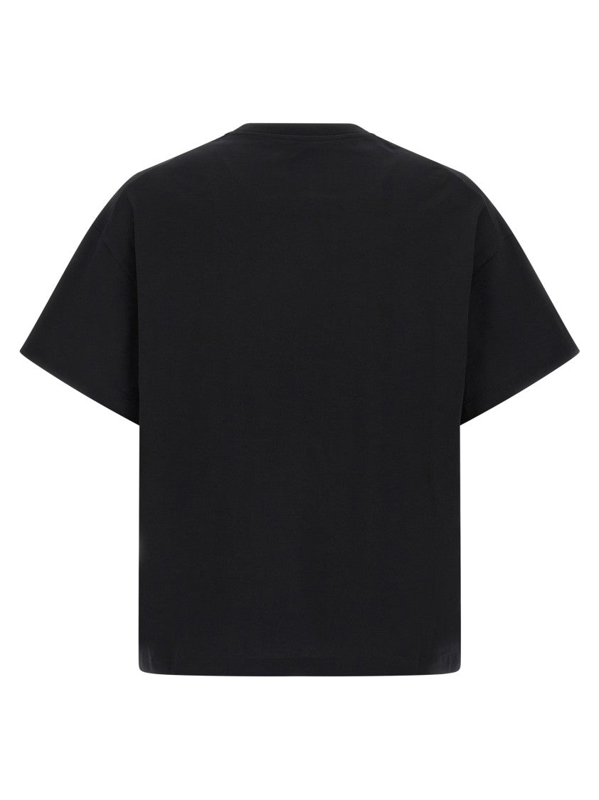 Jil Sander Cotton Jersey T-Shirt With Bold Logo Print