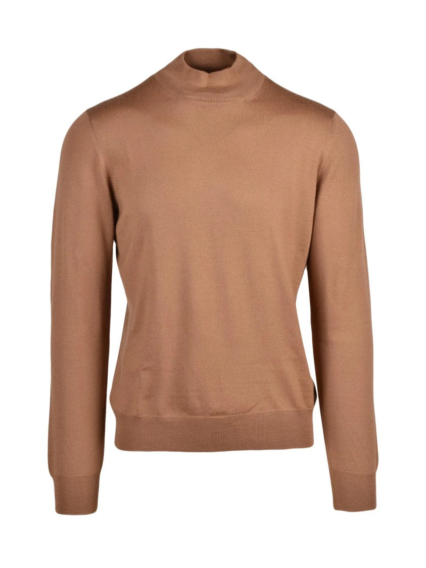 Gran Sasso Turtleneck Sweater Crafted From 100% Virgin Wool