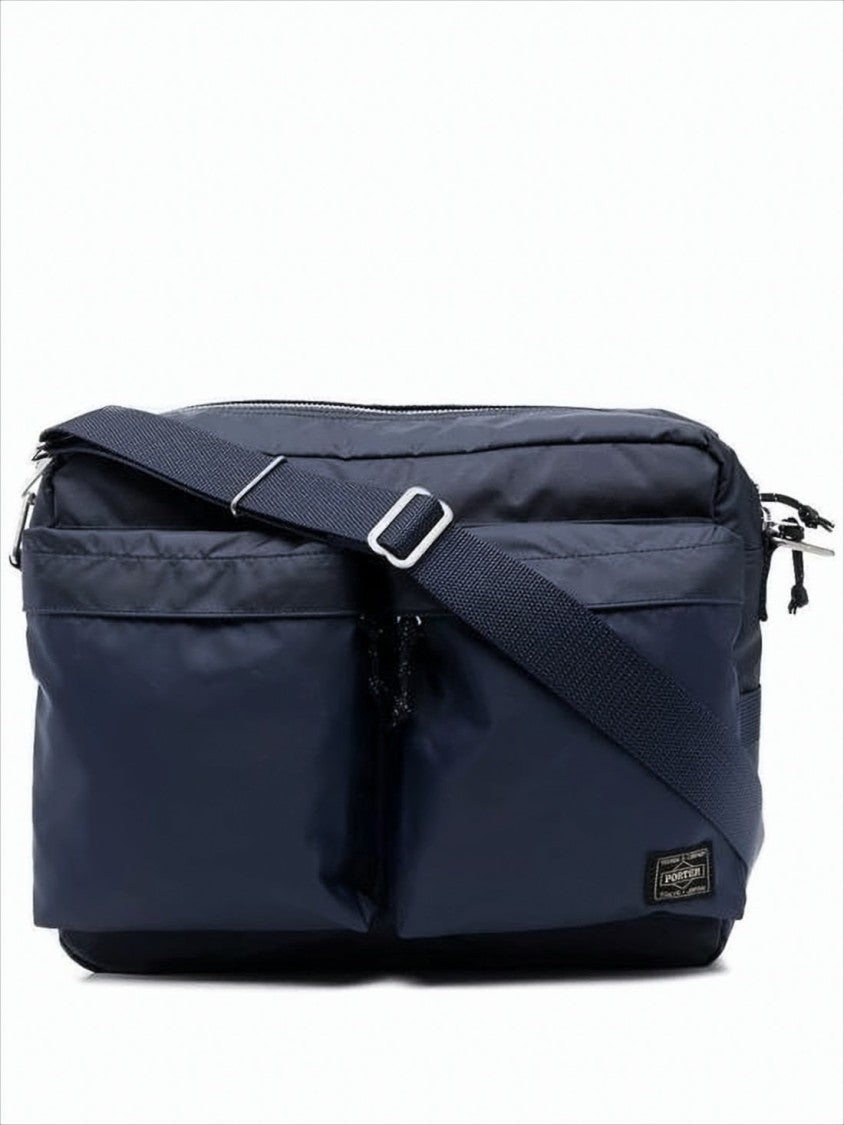 Porter Sleek Nylon Crossbody Bag With Functional Design