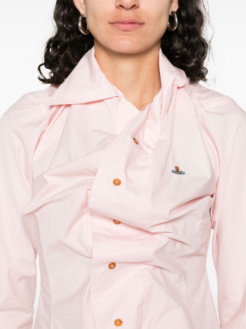 Vivienne Westwood Asymmetric Pink Top