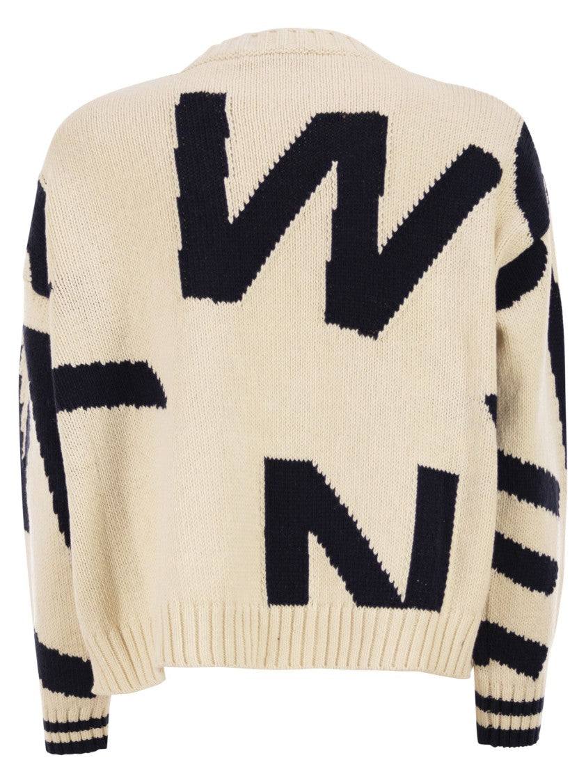 Max Mara Wkdcelebre - Patterned Cotton Crew Neck