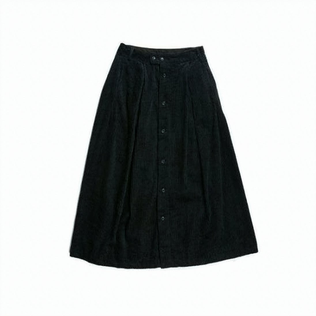 Engineered Garments Button-Down Midi Skirt With Flared Silhouette