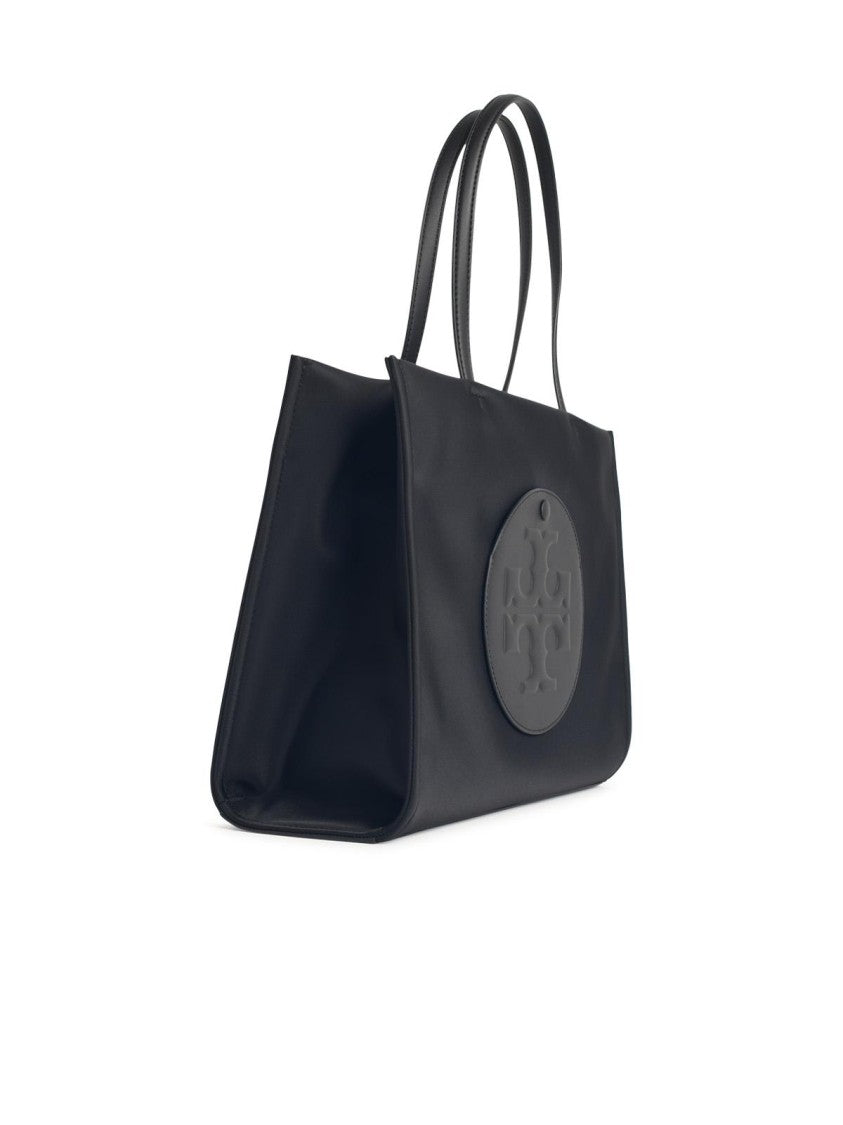 Tory Burch Small 'Ella' Black Nylon Bag