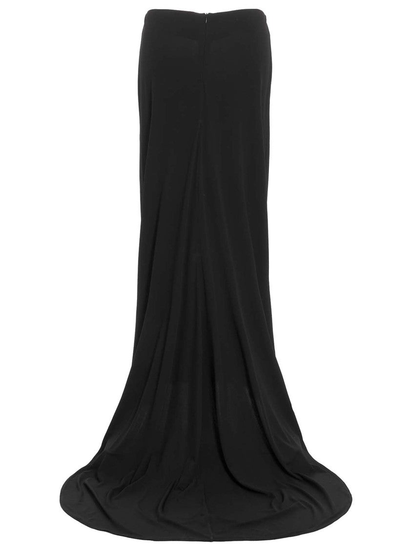 Magda Butrym Long Skirt With Unique Hemline