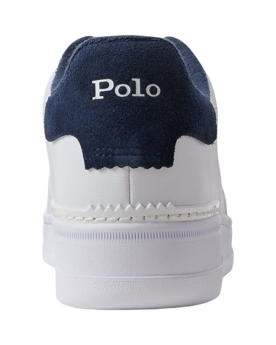 Polo Ralph Lauren Masters Crt Low-Top Sneakers With Navy Accents