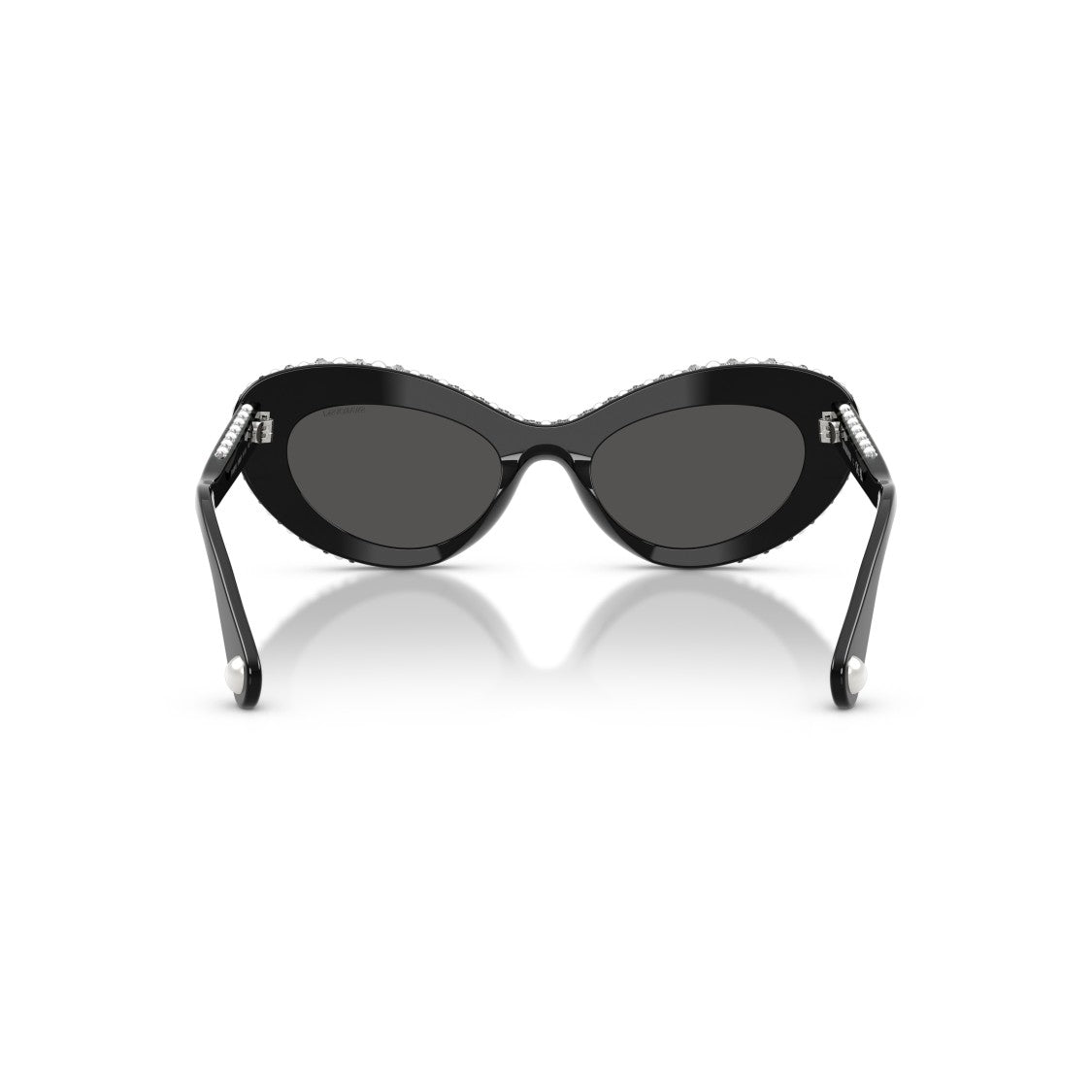 Swarovski 0Sk6061u Cat-Eye Sunglasses With Crystal-Embellished Frame