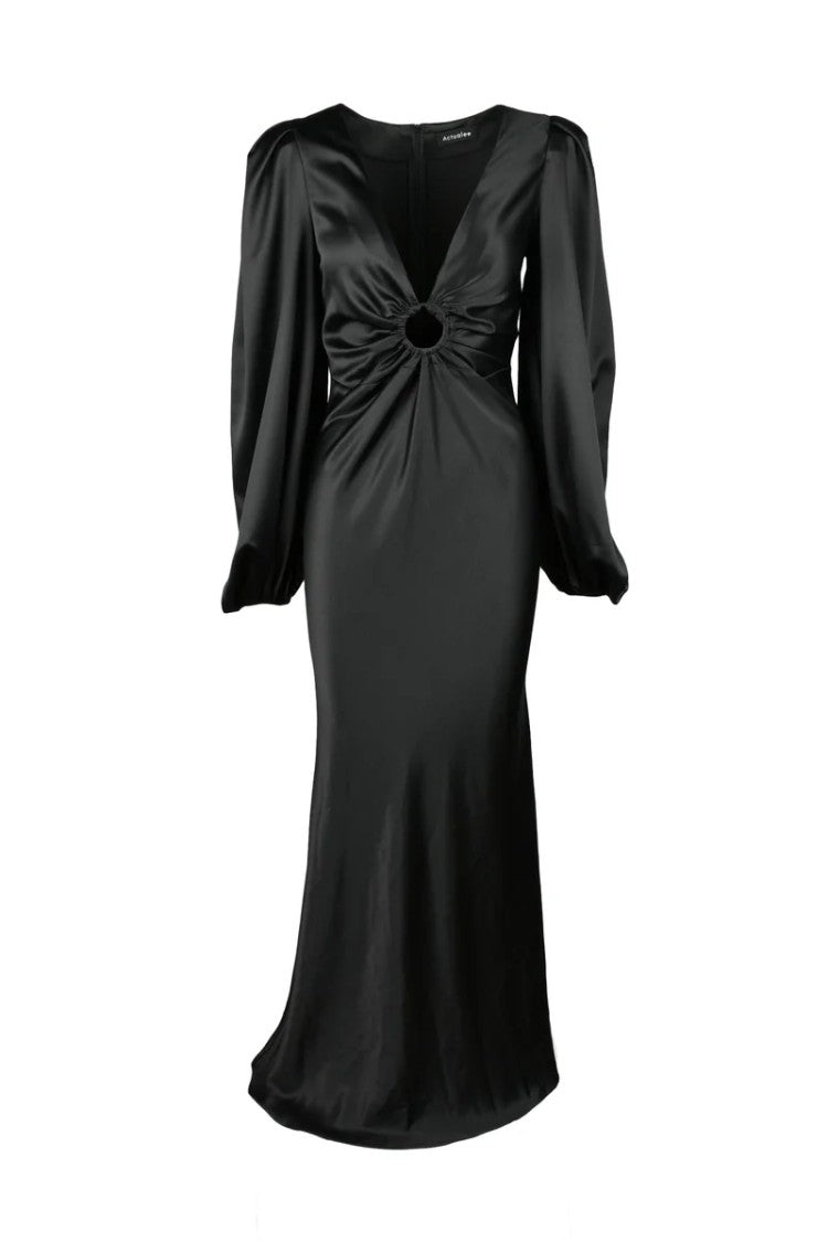 Actualee Polyester Dress - Black