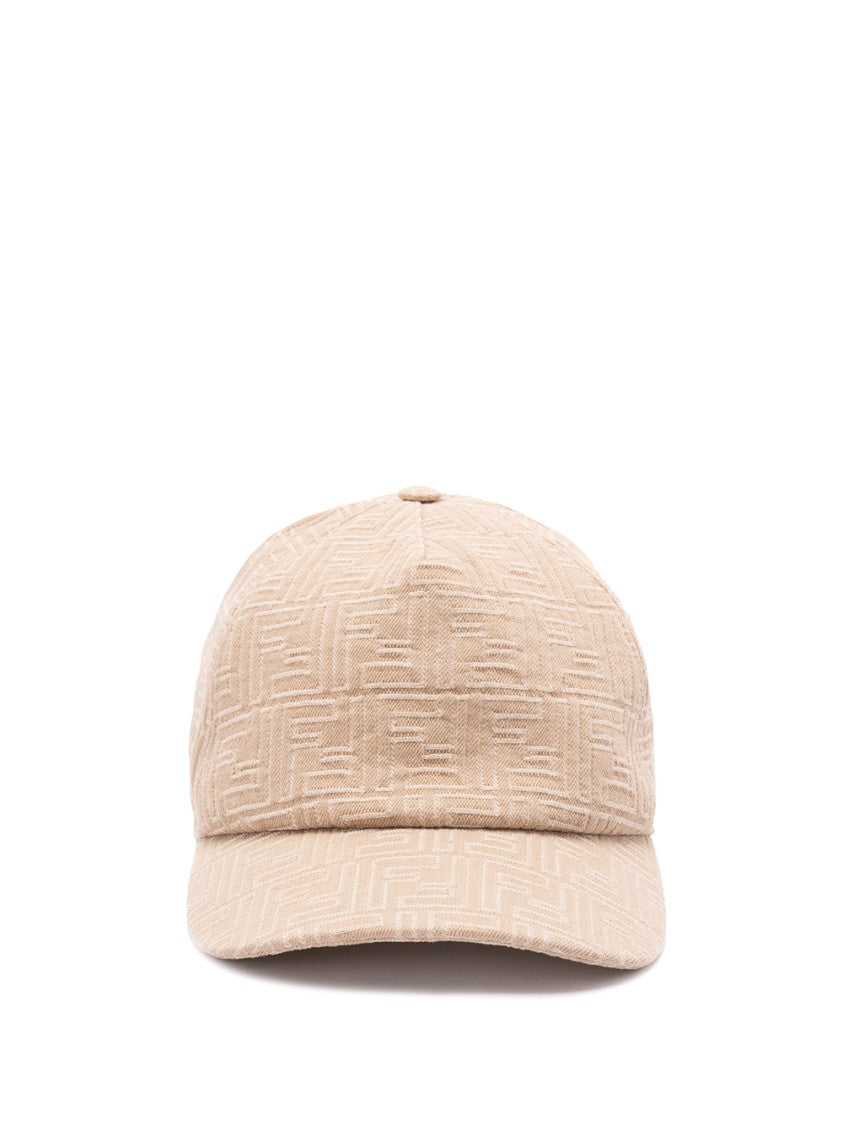 Fendi `Denim Ff` Baseball Cap