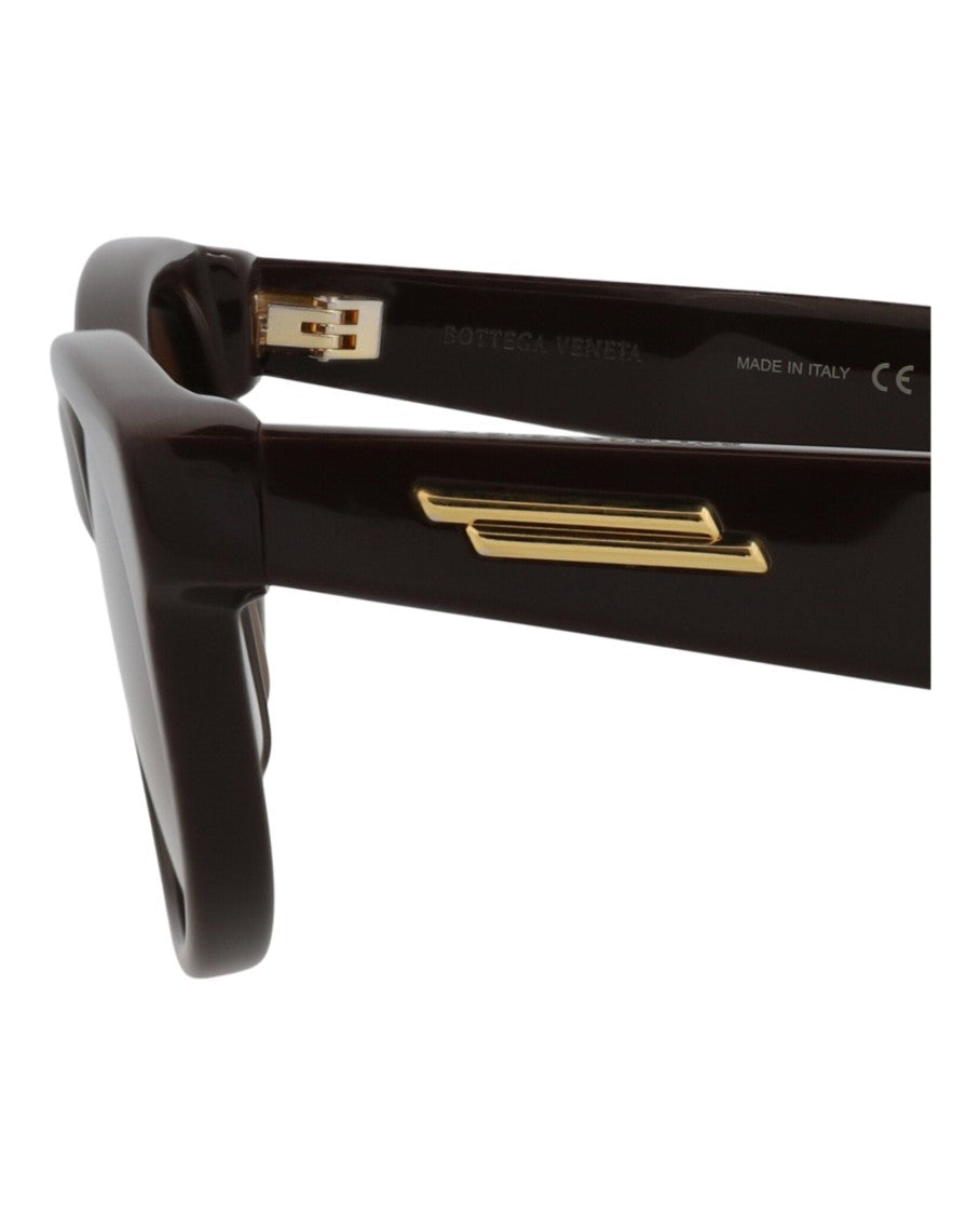 Bottega Veneta Round-Frame Acetate Sunglasses