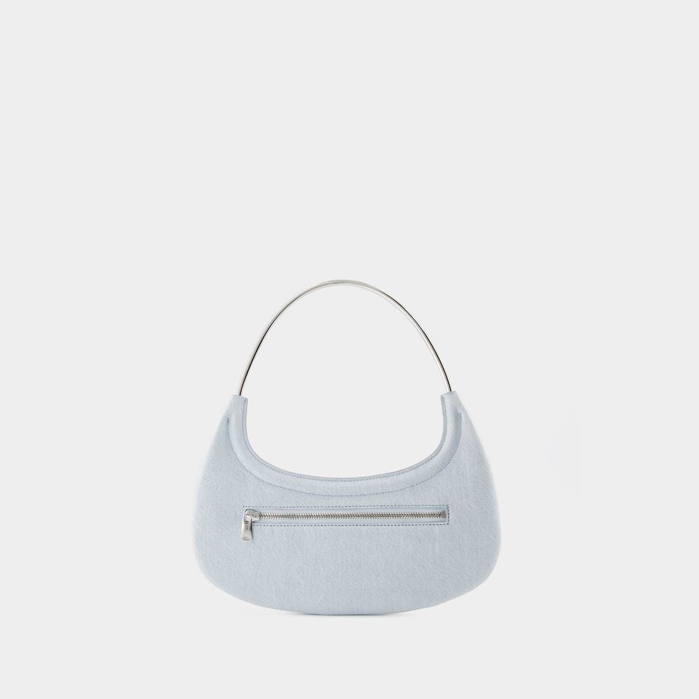 Coperni Ring Swipe Baguette - Denim - Blue