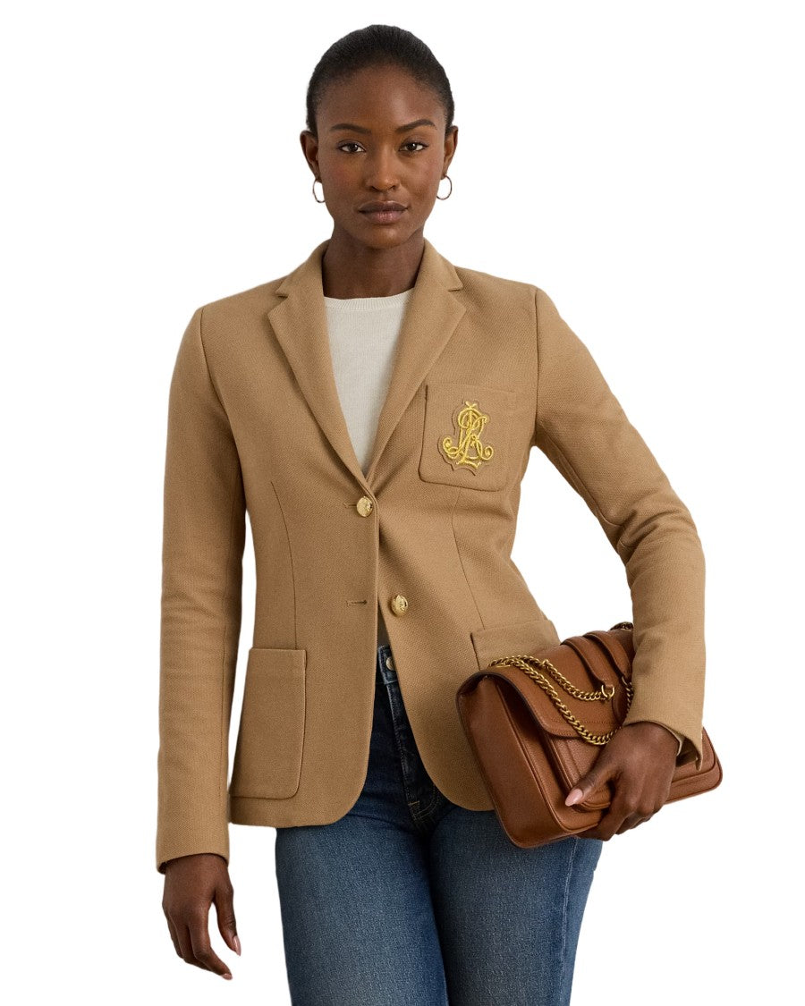 Lauren Ralph Lauren Anfisa-Lined Tailored Jacket In Classic Camel