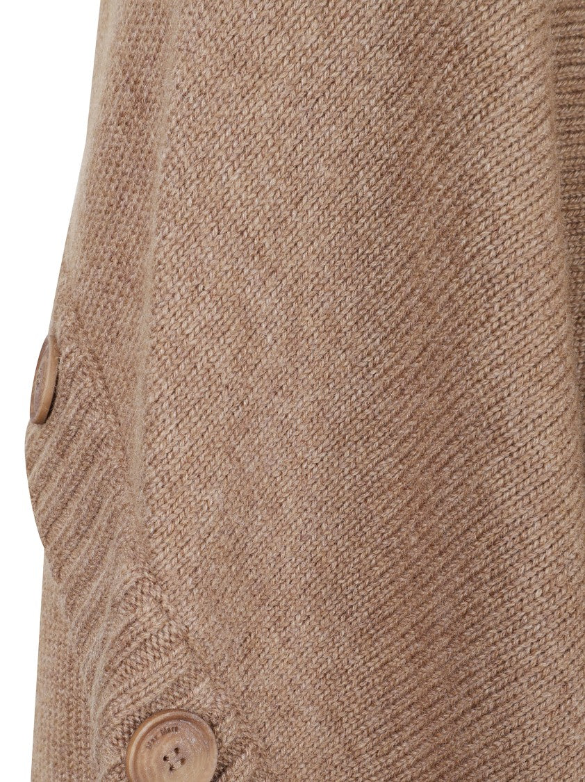 Max Mara Relaxed Fit Brown Knit Sweater