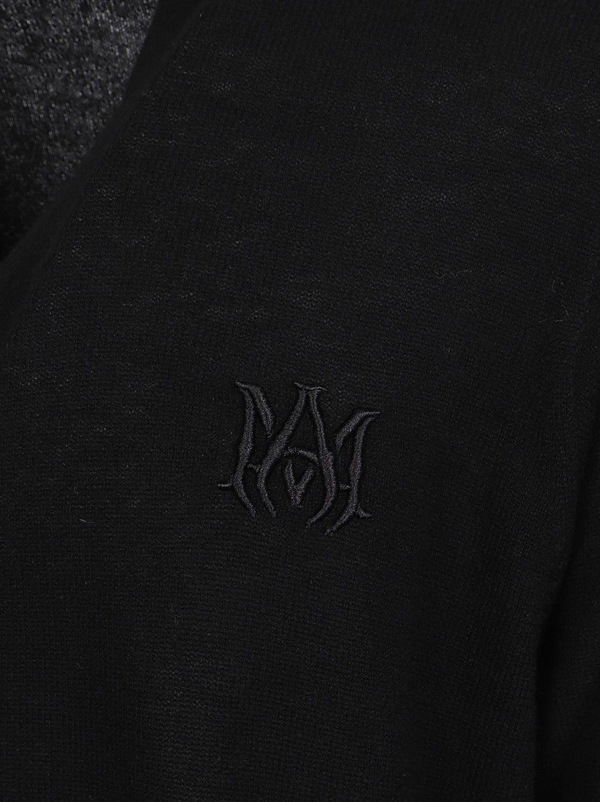 Amiri V-Neck Pure Cashmere Cardigan