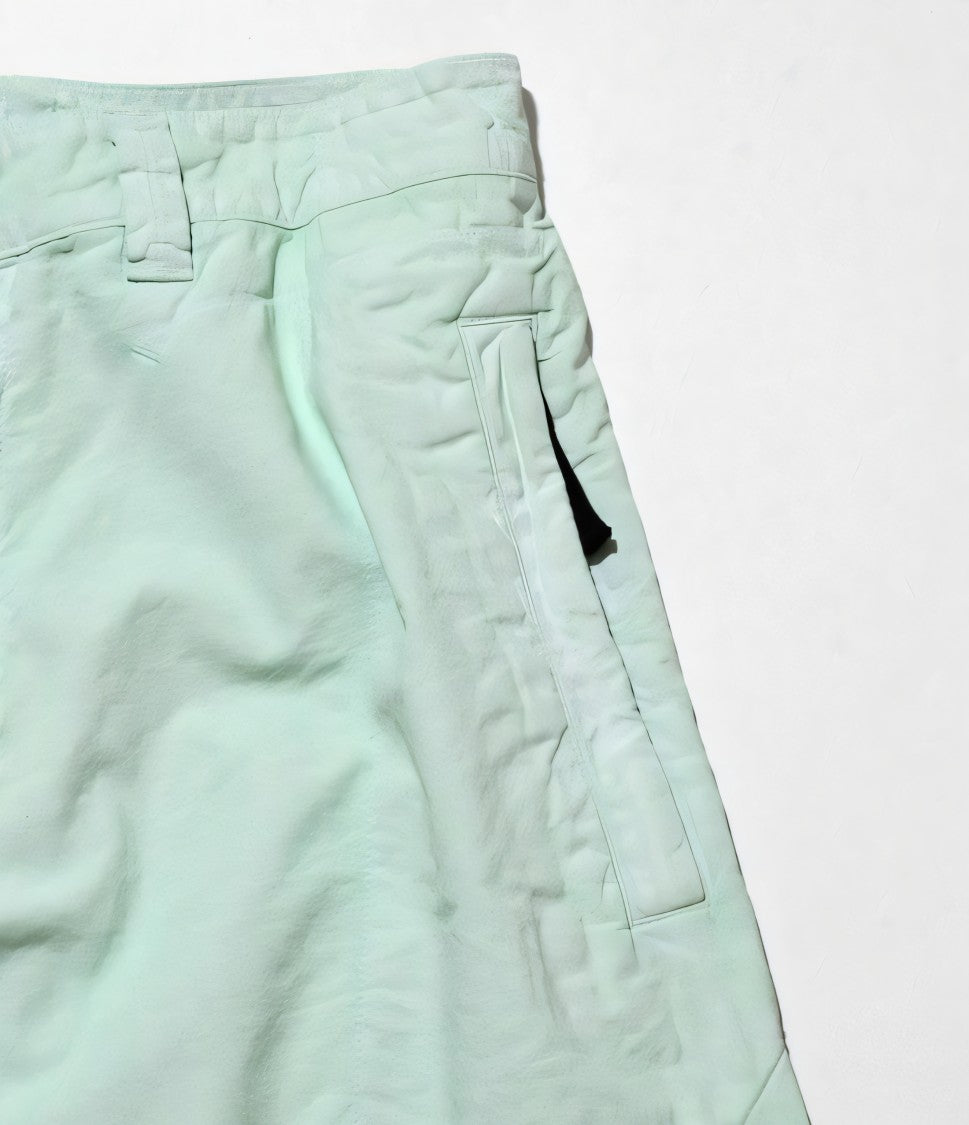 Stone Island Relaxed Fit Pastel Green Straight Pants