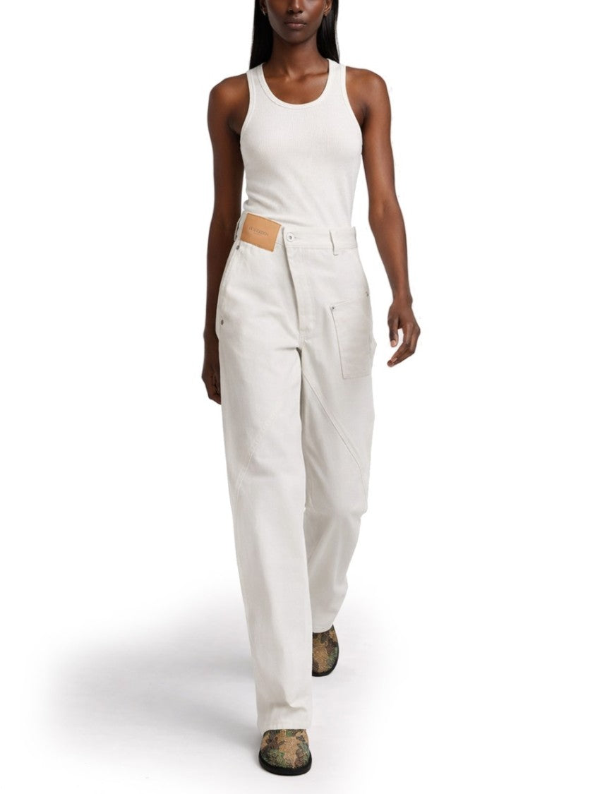 J. W. Anderson High-Waist Wide-Leg Jeans
