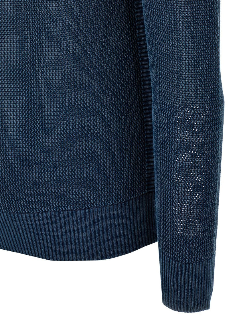 Roberto Collina Delavé Netted Cotton Sweater