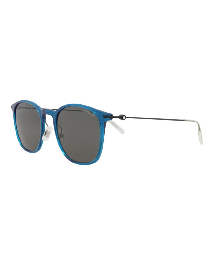 Montblanc Round-Frame Injection Sunglasses
