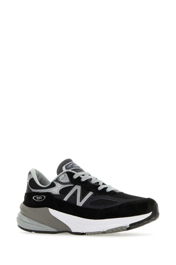New Balance Black/Grey 990V6 Sneakers