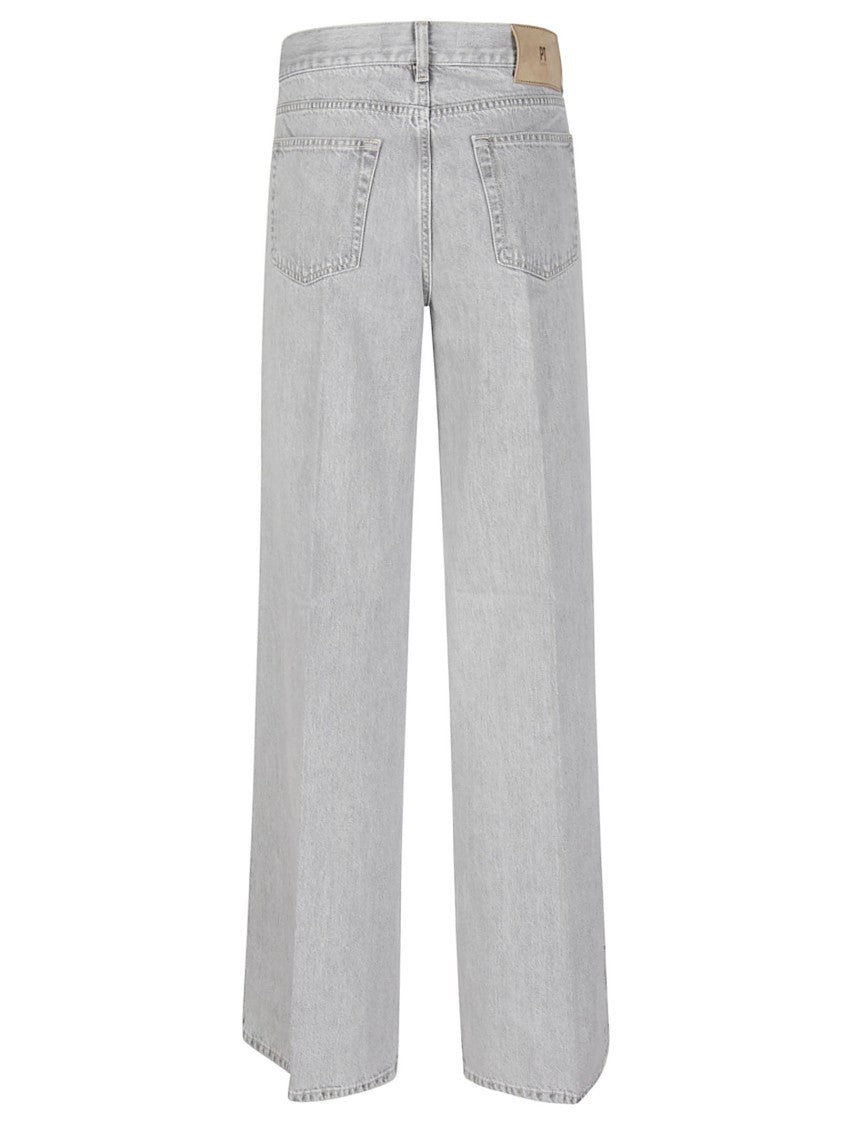 Pt Torino Light Grey Cindy High Waist Jeans