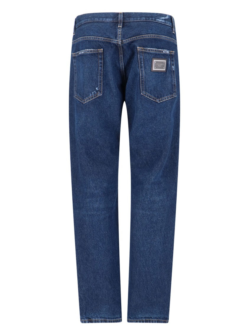 Dolce & Gabbana "Boyfriend" Jeans – Blue