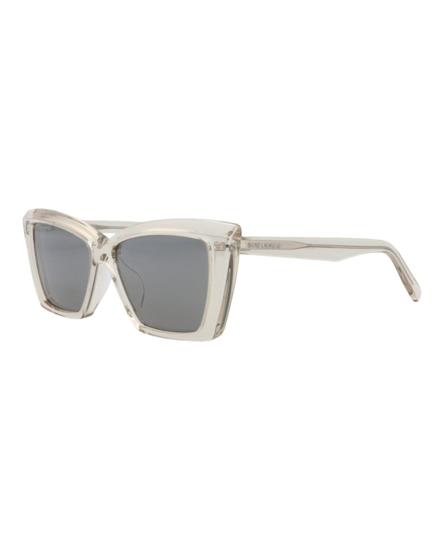 Saint Laurent Cat Eye-Frame Recycled Acetate Sunglasses
