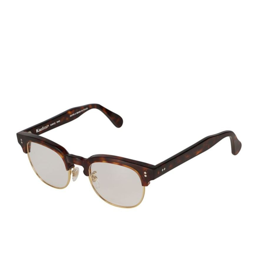 Kador Woody Cm Classic Clubmaster Sunglasses With Tortoiseshell Acetate Frame
