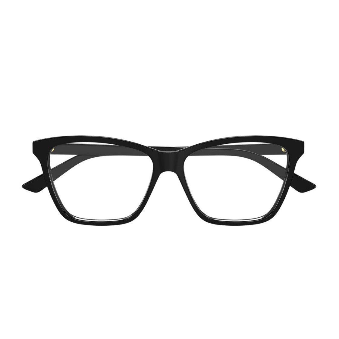 Bottega Veneta Black Bv1421o Linea Logo Acetate Butterfly Sunglasses