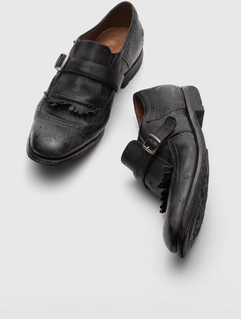 Church's Shanghai Brogue Monk Strap Shoes
