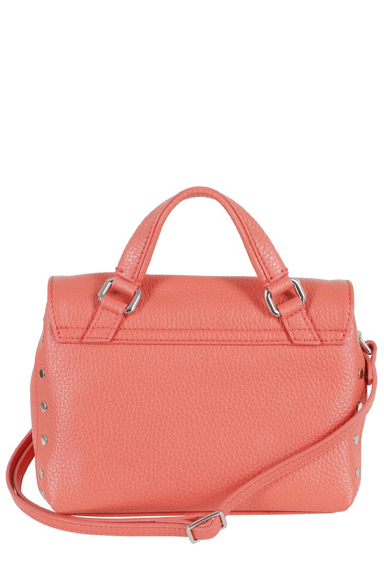 Zanellato Red Postina Daily Baby Leather Shoulder Bag