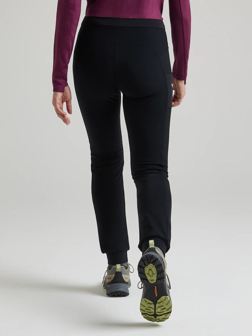 Montura Slim Tapered Winter Pants With High Waistband