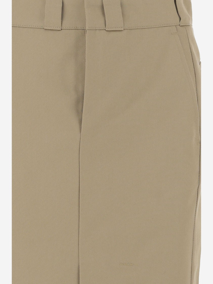 Maison Margiela Cotton Blend Midi Skirt