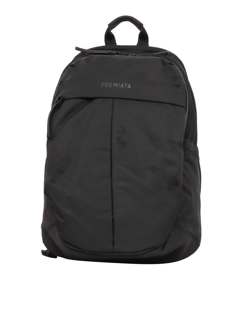 Premiata Minimalist Matte Finish Black Backpack