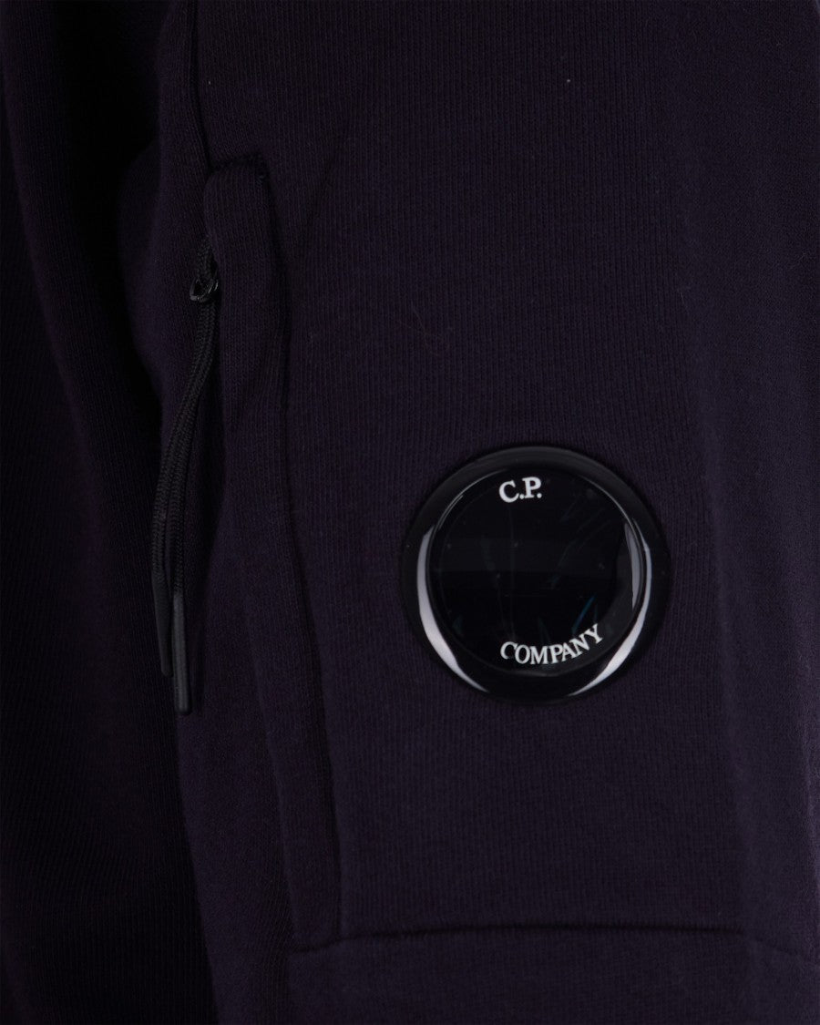 C.P. Company Total Eclipse Diagonal Raised Fleece Crewneck Sweatshirt