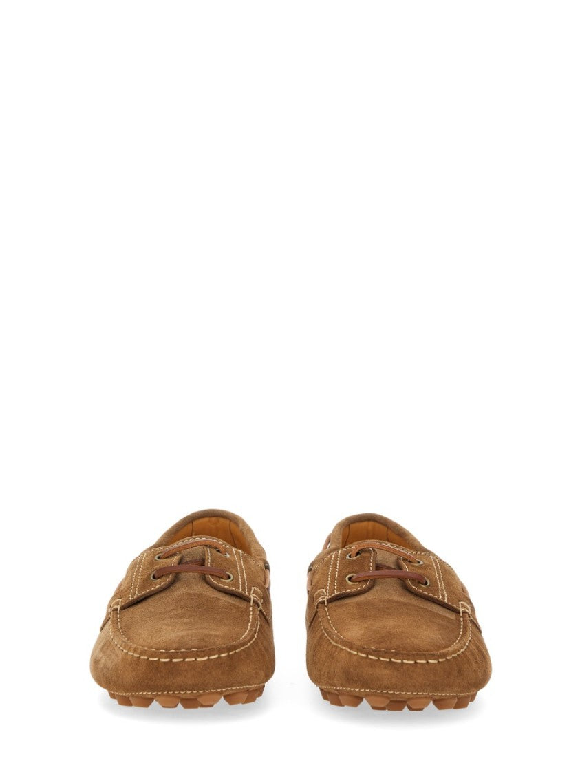 Tod's Moccasin Toe Calfskin Leather Loafer